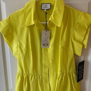 Tuckernuck Yellow Midi Dress